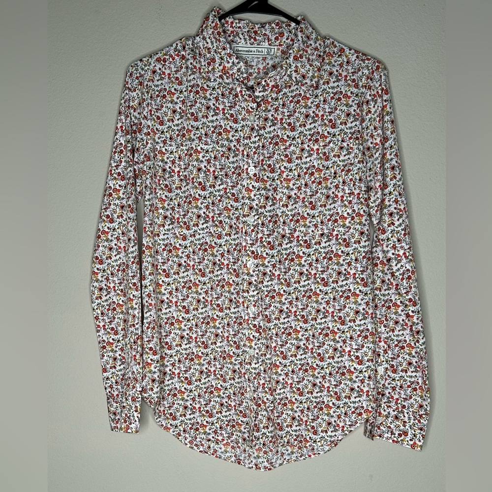 Abercrombie floral Blouse xS